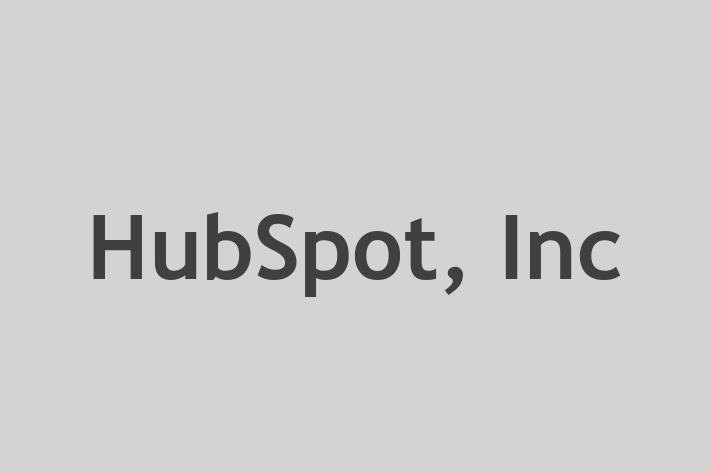 Digital Solutions Provider HubSpot Inc