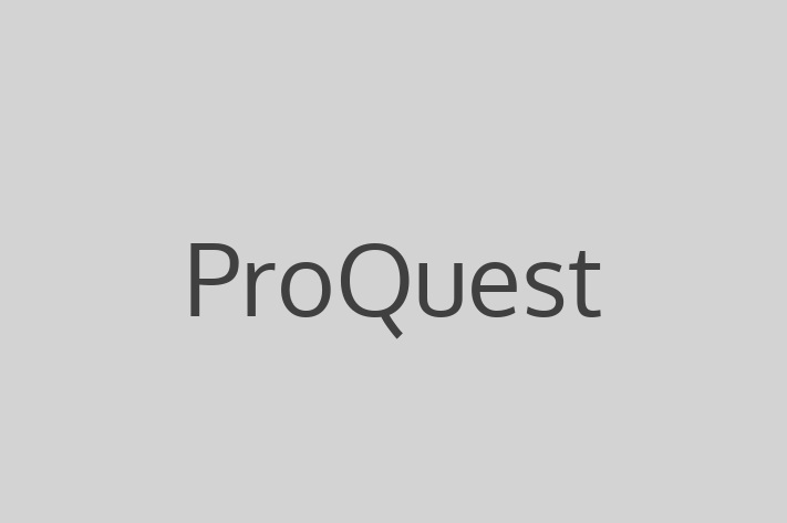 Software Development Company ProQuest