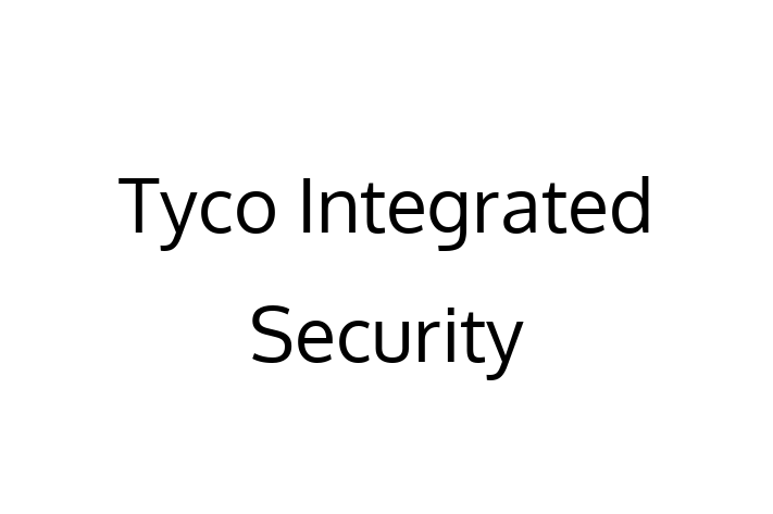 Software Firm Tyco Integrated Security