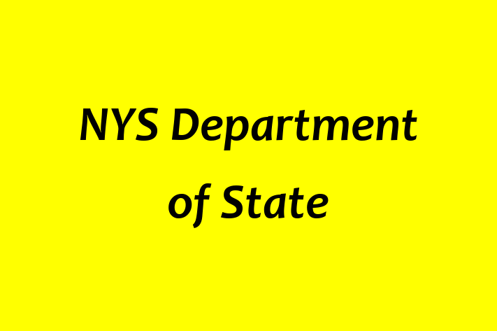 Human Resource Management NYS Department of State