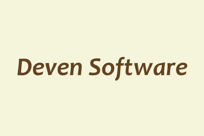 Software Engineering Company Deven Software