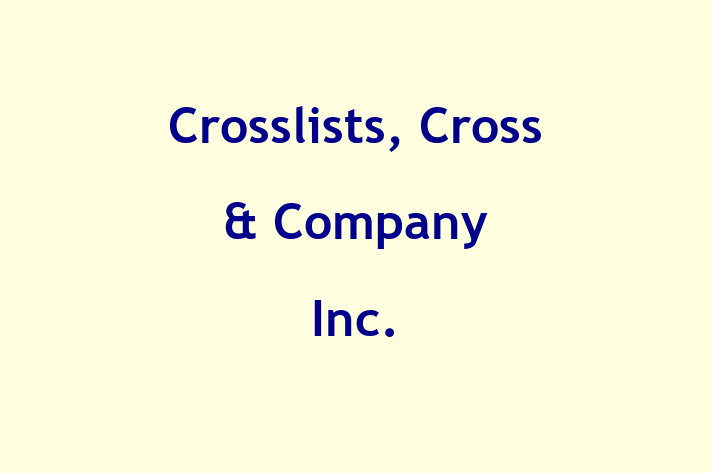 Technology Company Crosslists Cross  Company Inc.