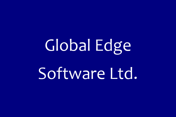 Software Firm Global Edge Software Ltd.