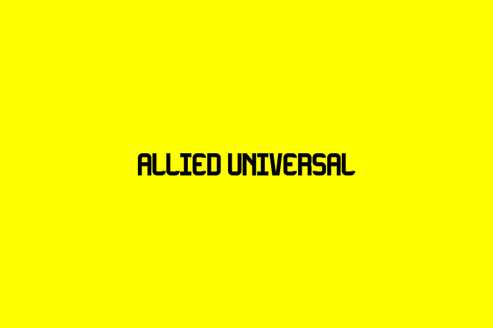 Software Engineering Company Allied Universal