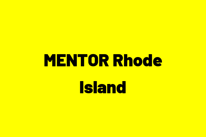 Talent Management MENTOR Rhode Island