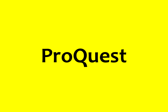 Technology Solutions Firm ProQuest