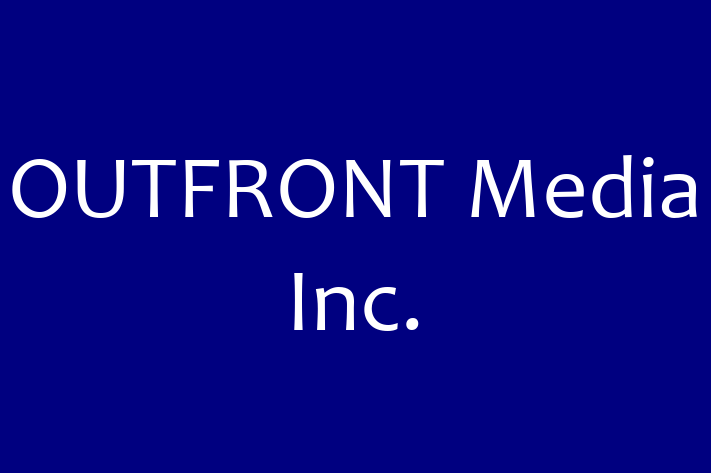 Software Solutions Provider OUTFRONT Media Inc.