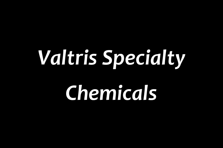 Talent Management Valtris Specialty Chemicals