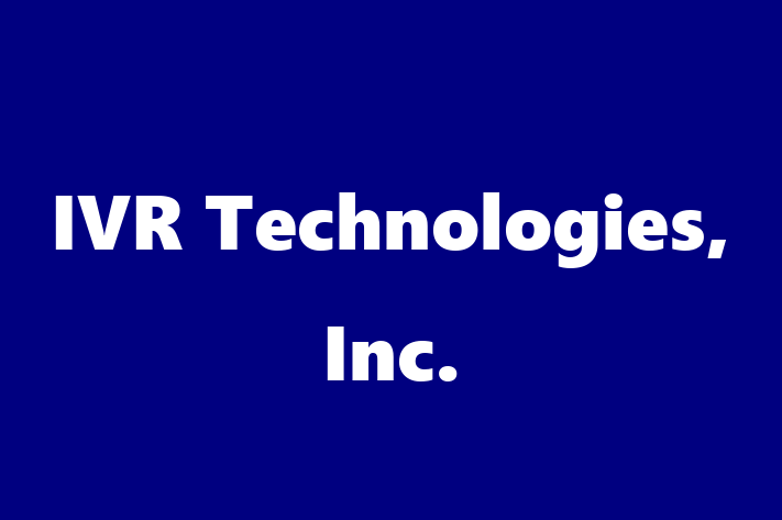 Digital Solutions Provider IVR Technologies Inc.