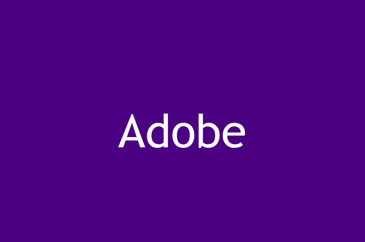 Software Firm Adobe