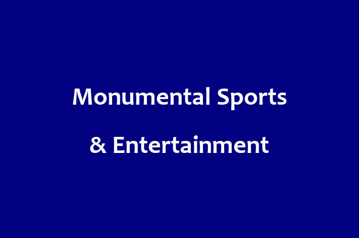 Talent Management Monumental Sports Entertainment