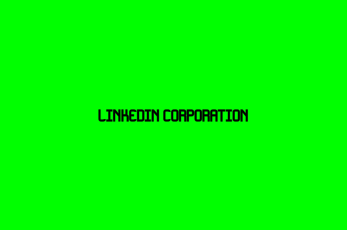 Software Engineering Company LinkedIn Corporation