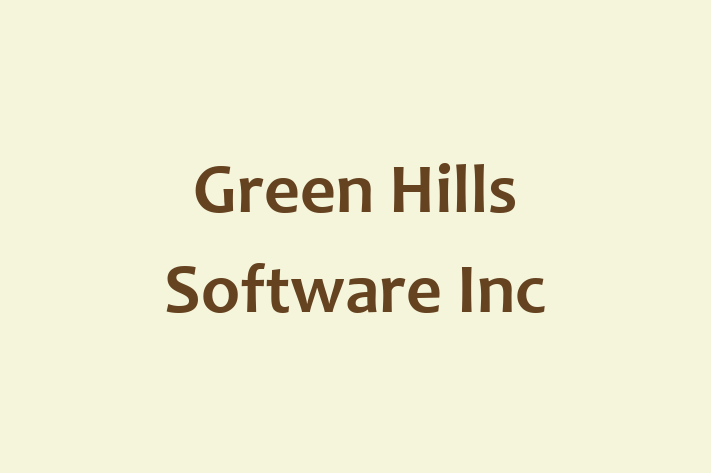 IT Company Green Hills Software Inc