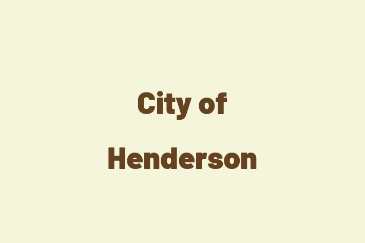 Human Capital Management City of Henderson