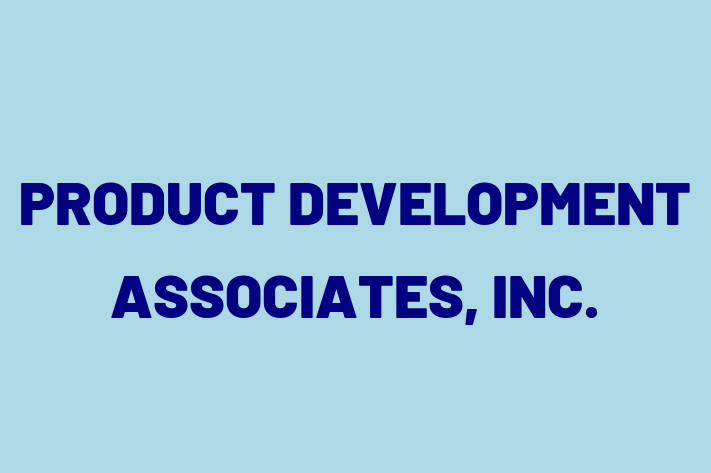 Human Resource Management PRODUCT DEVELOPMENT ASSOCIATES INC.