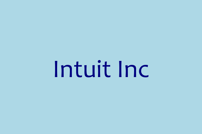 Digital Solutions Provider Intuit Inc