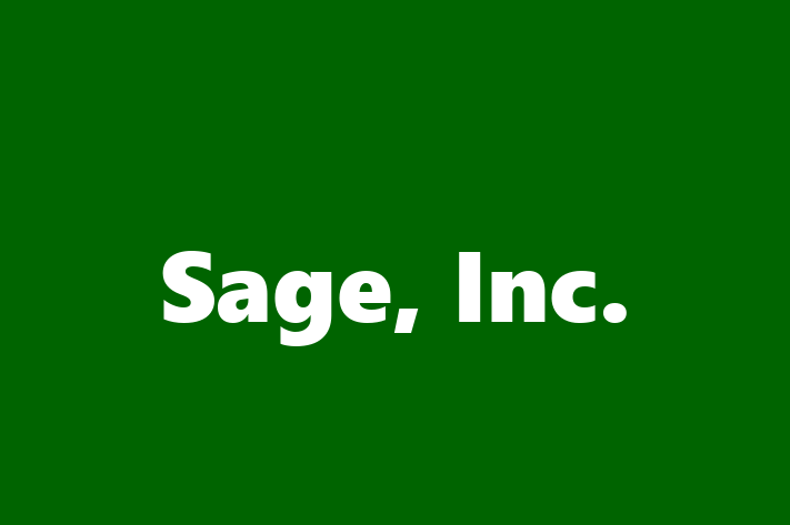 Software Solutions Provider Sage Inc.