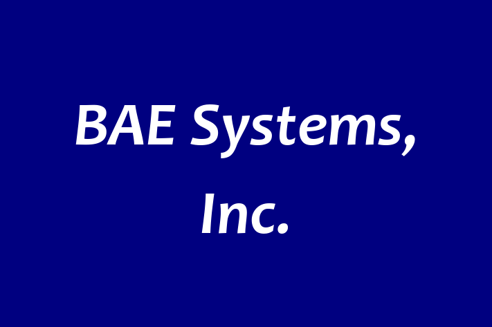 Employee Relations BAE Systems Inc.