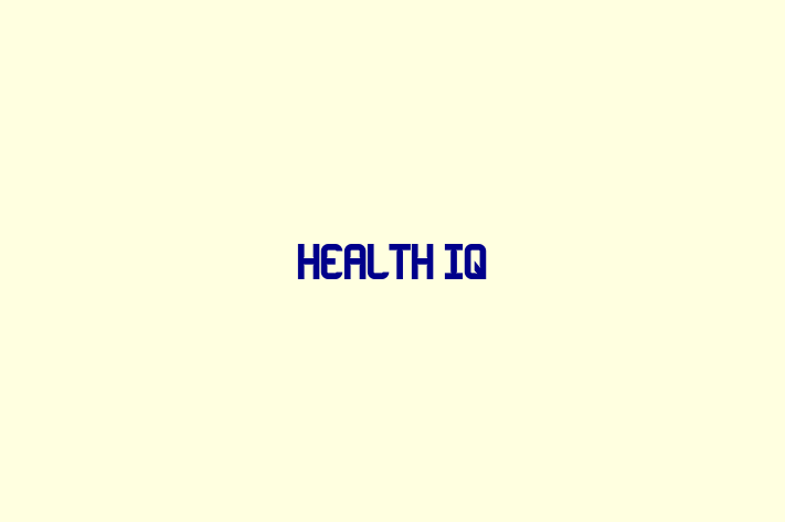 Personnel Management Health IQ