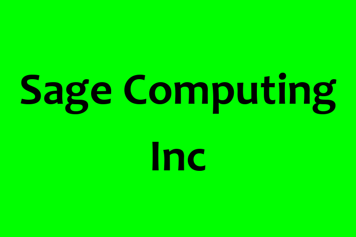 Software Solutions Provider Sage Computing Inc