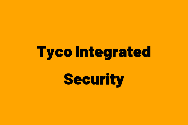 Technology Solutions Firm Tyco Integrated Security