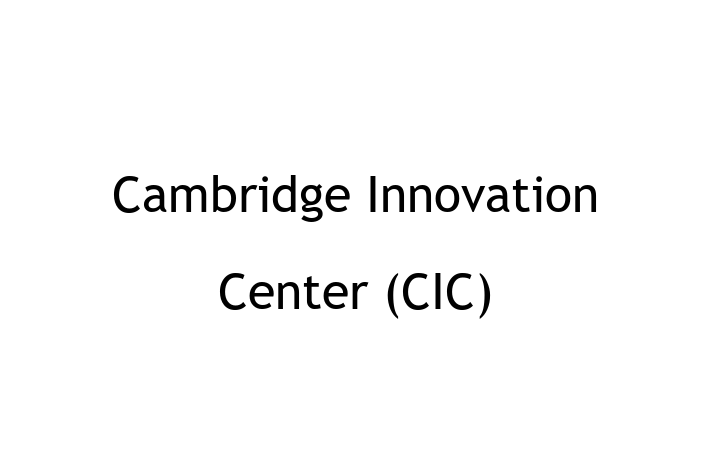 Software Engineering Company Cambridge Innovation Center CIC