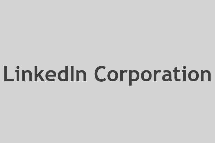 Software Services Company LinkedIn Corporation