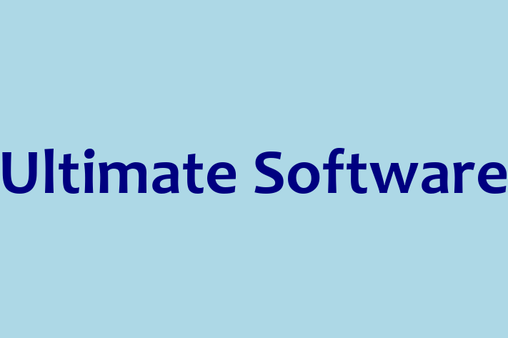 IT Company Ultimate Software