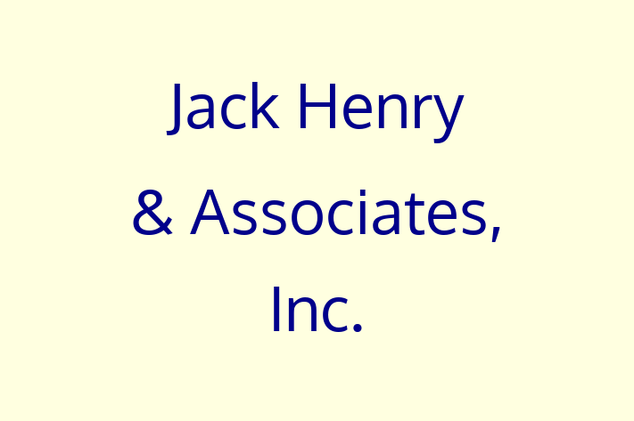 Software Development Company Jack Henry  Associates Inc.