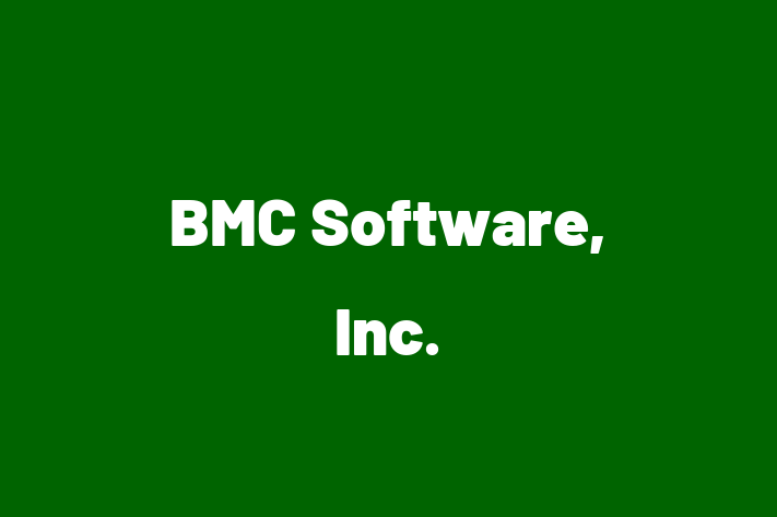 Tech Firm BMC Software Inc.