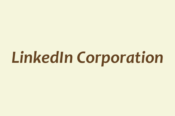 Software Development Company LinkedIn Corporation