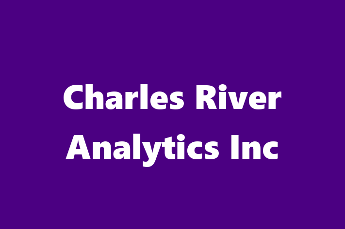 Digital Solutions Provider Charles River Analytics Inc