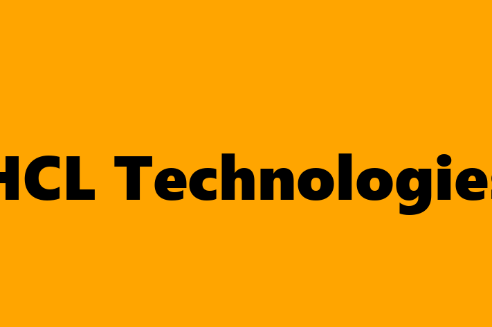 Tech Firm HCL Technologies