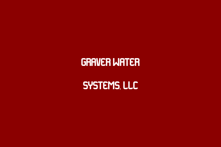 Digital Solutions Provider Graver Water Systems LLC