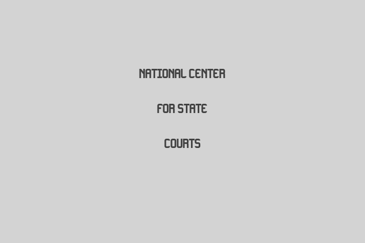 Personnel Management National Center for State Courts