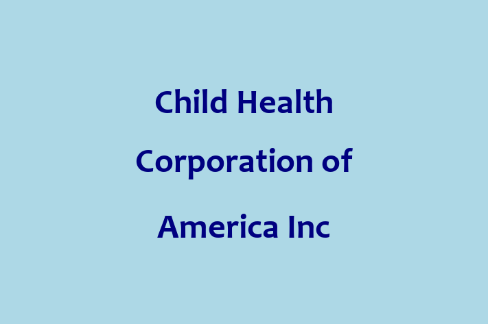 Software House Child Health Corporation of America Inc