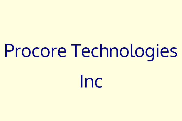 Software Engineering Company Procore Technologies Inc