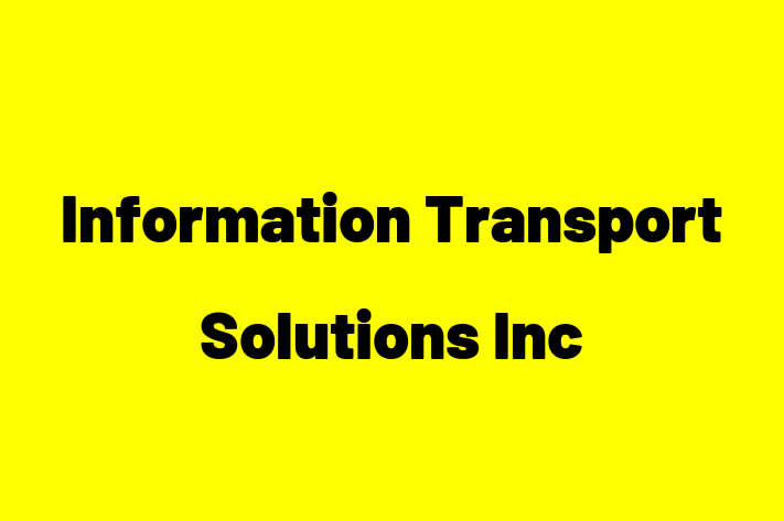 Software Development Company Information Transport Solutions Inc