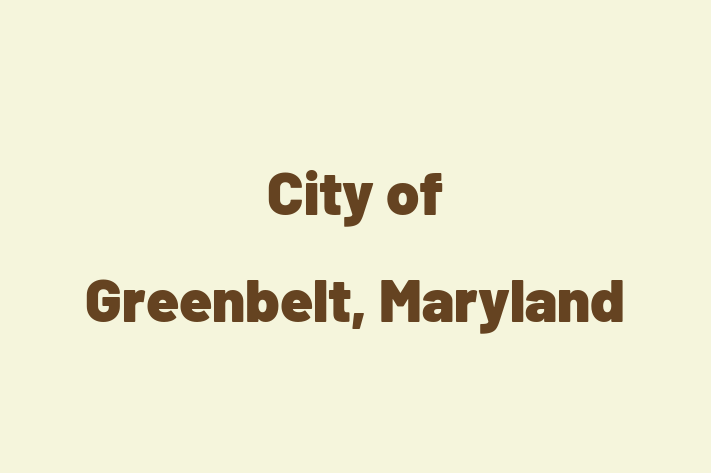 Workforce Management City of Greenbelt Maryland