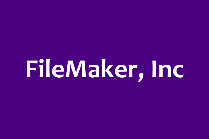 Software Consultancy FileMaker Inc