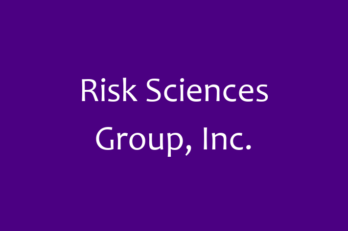 Software Development Firm Risk Sciences Group Inc.