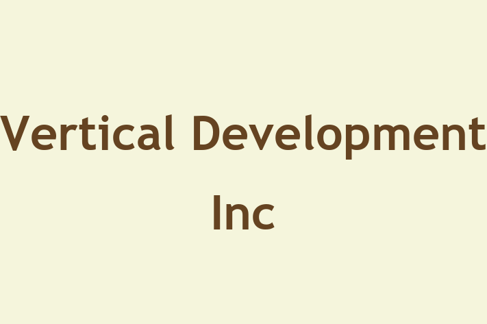 Software Development Firm Vertical Development Inc