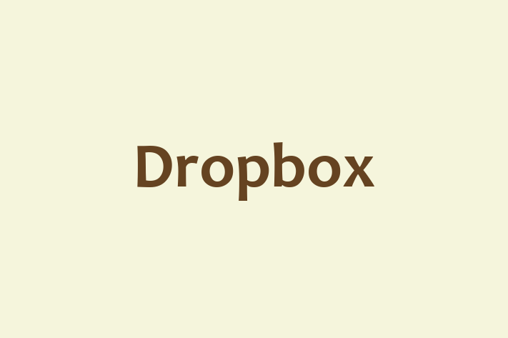 Technology Solutions Firm Dropbox