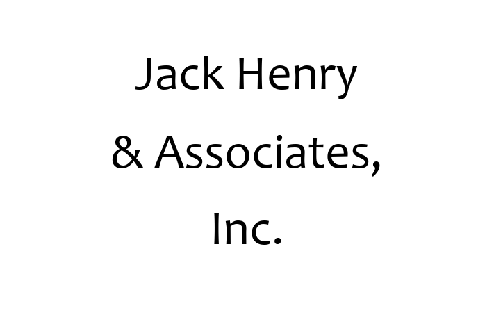 Software Consultancy Jack Henry Associates Inc.