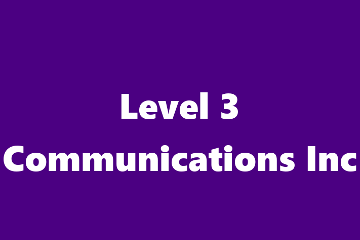 IT Company Level 3 Communications Inc