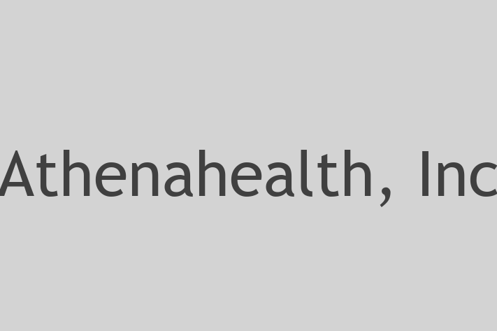 Software Consultancy Athenahealth Inc