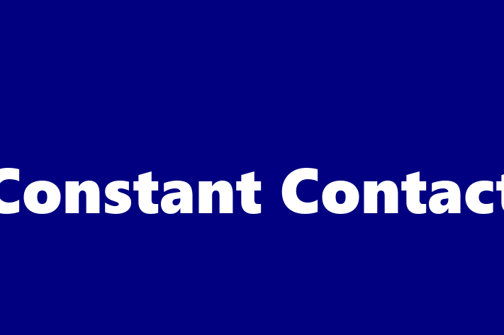 Digital Solutions Provider Constant Contact