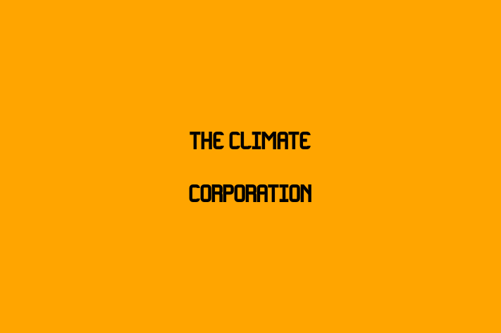 Software Consultancy The Climate Corporation