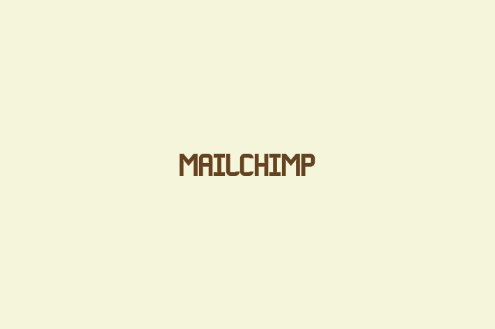 Software Services Company MailChimp