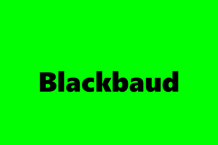 Software Development Firm Blackbaud